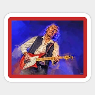 Albert Lee Virtuoso Guitar Player Sticker